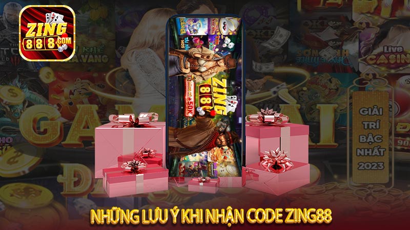 Những lưu ý khi nhận code Zing88